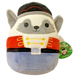 GRACELYNN Nutcracker Uniform Squishmallows 8"‎ Plush NWT